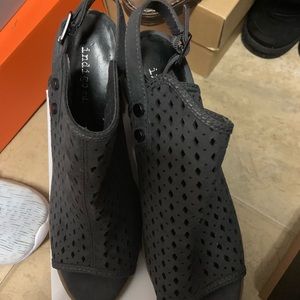 Grey heels. Brand new size 8. New with tags